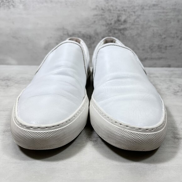 Common Projects Leather Slip On Sneakers - Size EU 40 / Men's 7 / Women's 10 - Picture 3 of 10